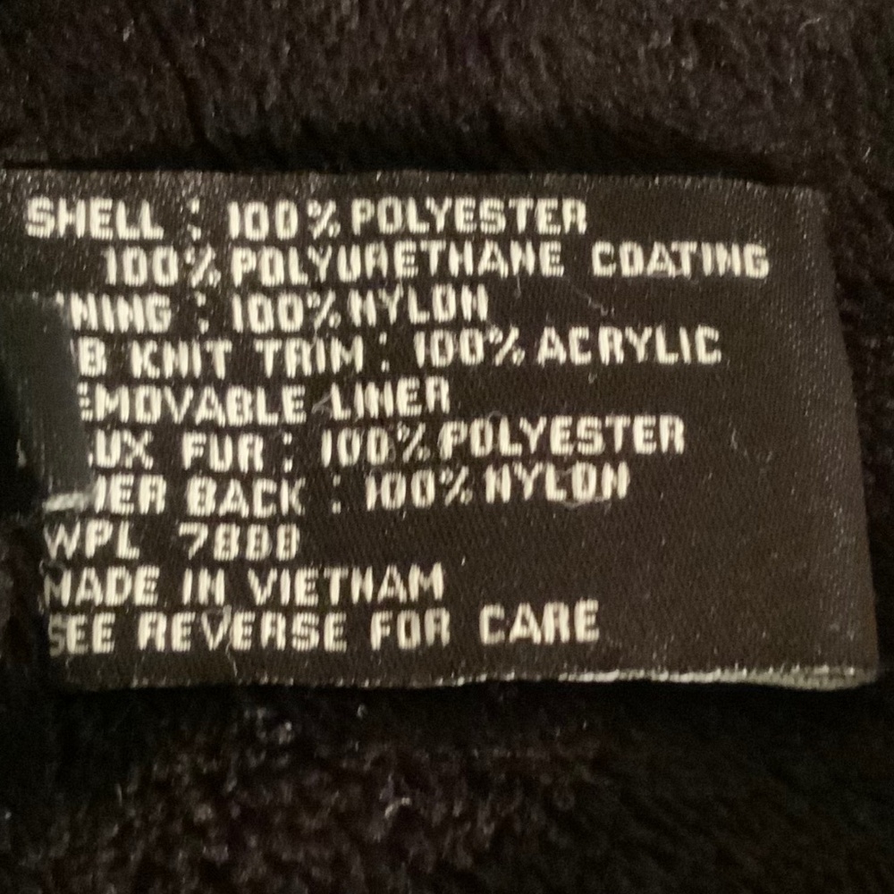 Anne Klein Womens Seasons Coat, PS, Hooded, Removable Lining, Black - Picture 6 of 7